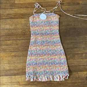 Summer dress from Storia with the tags on!